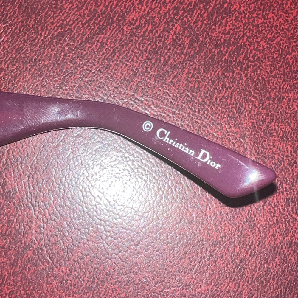 Christian Dior Escrime 1 Purple Sunglasses Vintage Y2K - Picture 4 of 16